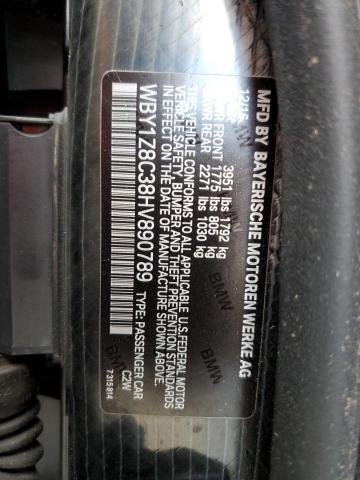 Photo 12 VIN: WBY1Z8C38HV890789 - BMW I3 