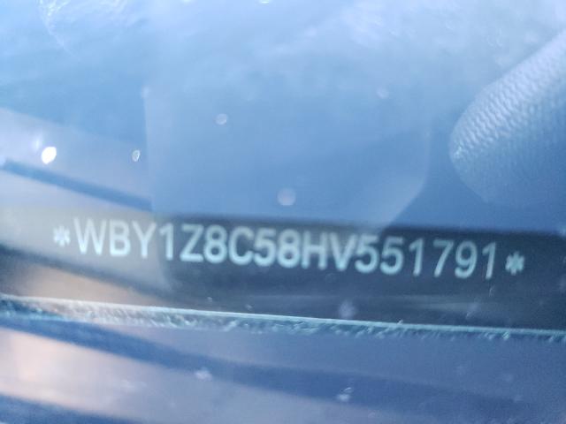 Photo 9 VIN: WBY1Z8C58HV551791 - BMW I3 REX 