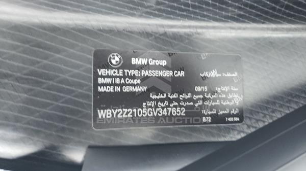 Photo 4 VIN: WBY2Z2105GV347652 - BMW I8 