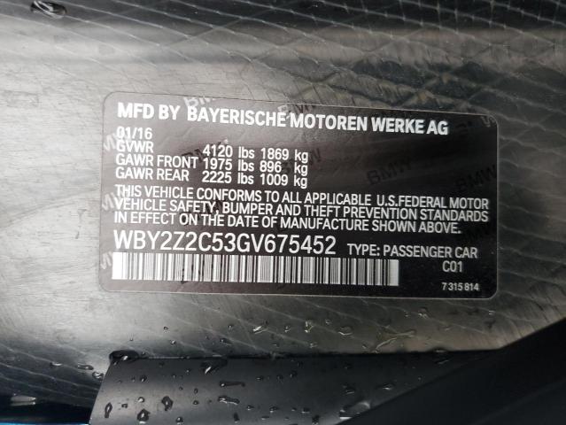 Photo 11 VIN: WBY2Z2C53GV675452 - BMW I8 