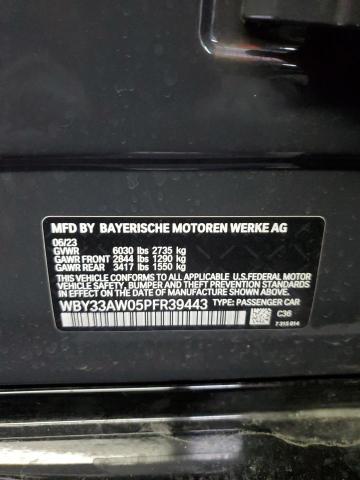 Photo 12 VIN: WBY33AW05PFR39443 - BMW I4 M50 