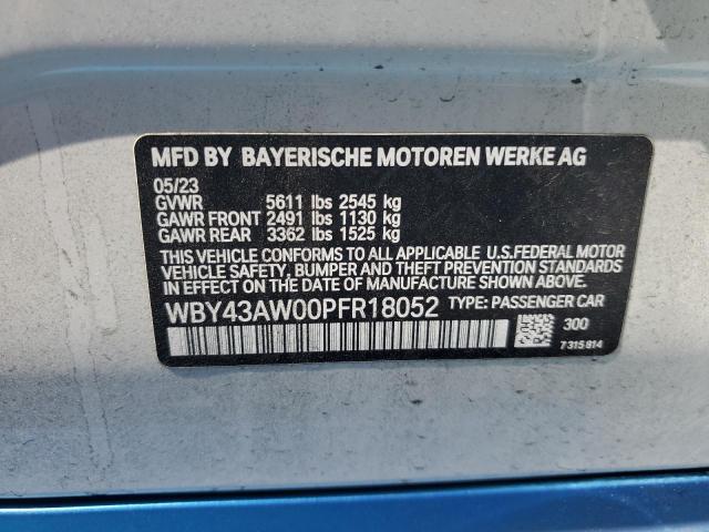 Photo 11 VIN: WBY43AW00PFR18052 - BMW I4 EDRIVE 