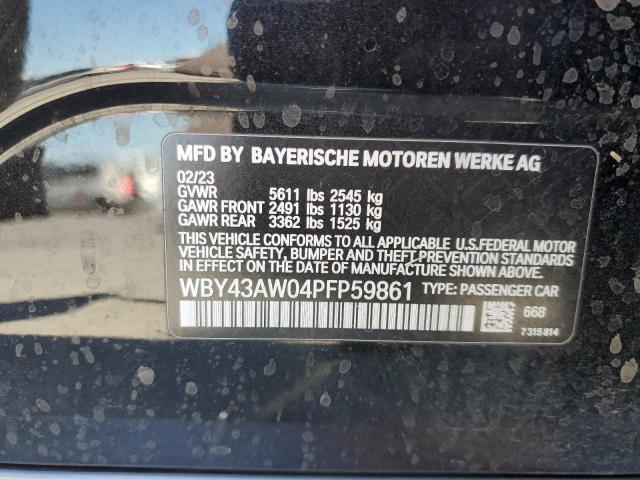 Photo 11 VIN: WBY43AW04PFP59861 - BMW I4 EDRIVE 