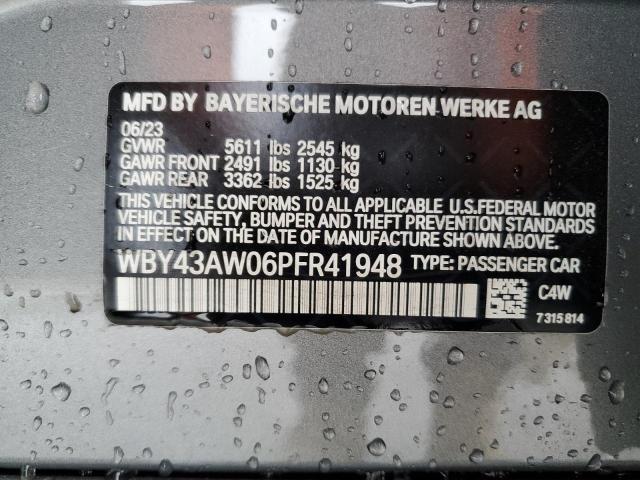 Photo 11 VIN: WBY43AW06PFR41948 - BMW I4 EDRIVE3 