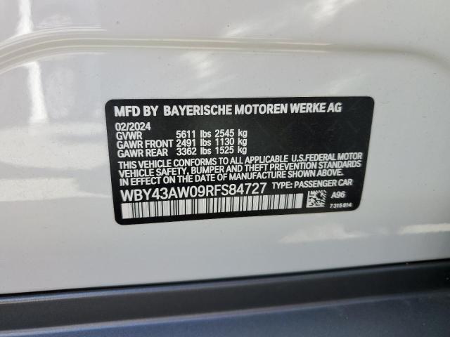 Photo 11 VIN: WBY43AW09RFS84727 - BMW I4 EDRIVE 