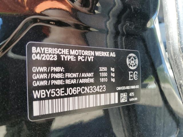 Photo 12 VIN: WBY53EJ06PCN33423 - BMW I7 XDRIVE6 