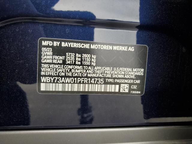 Photo 11 VIN: WBY73AW01PFR14735 - BMW I4 EDRIVE 