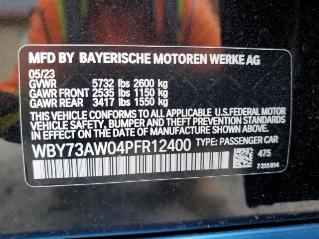 Photo 11 VIN: WBY73AW04PFR12400 - BMW I4 EDRIVE 