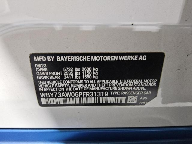 Photo 12 VIN: WBY73AW06PFR31319 - BMW I4 EDRIVE 