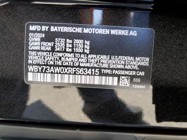 Photo 11 VIN: WBY73AW0XRFS63415 - BMW I4 EDRIVE 