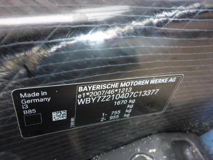 Photo 13 VIN: WBY7Z210407C13377 - BMW I3 I01 17- 