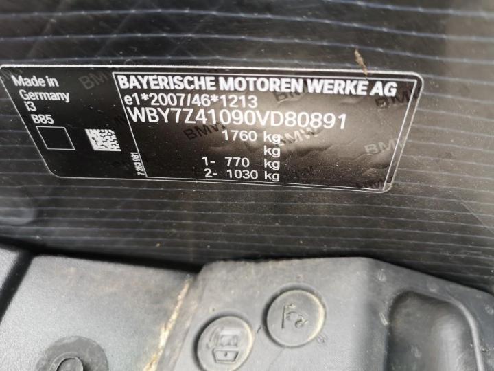 Photo 12 VIN: WBY7Z41090VD80891 - BMW I3 