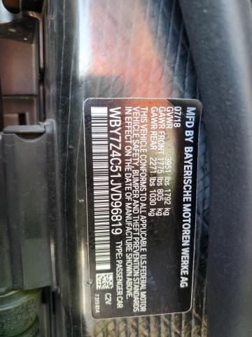 Photo 13 VIN: WBY7Z4C51JVD96819 - BMW I3 REX 