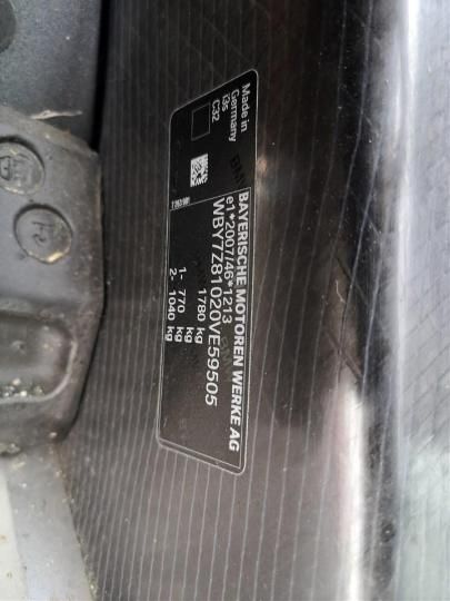 Photo 13 VIN: WBY7Z81020VE59505 - BMW I3S 