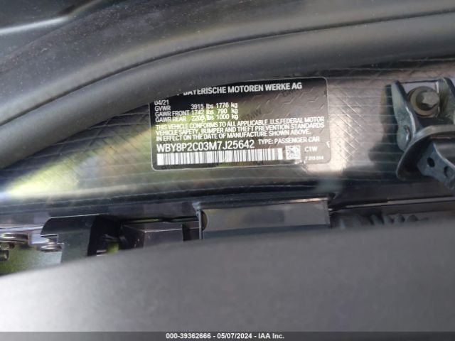 Photo 8 VIN: WBY8P2C03M7J25642 - BMW I3 