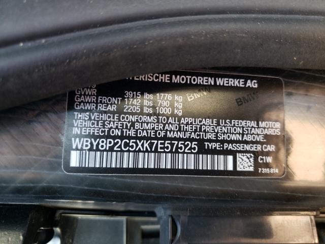 Photo 9 VIN: WBY8P2C5XK7E57525 - BMW I3 BEV 