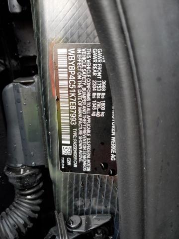 Photo 11 VIN: WBY8P4C51K7E87993 - BMW I3 REX 