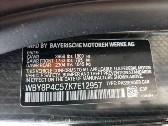 Photo 9 VIN: WBY8P4C57K7E12957 - BMW I3 REX 