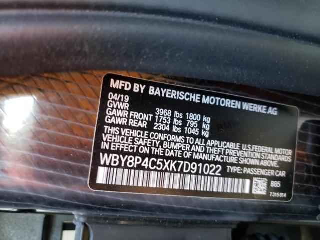 Photo 9 VIN: WBY8P4C5XK7D91022 - BMW I3 REX 