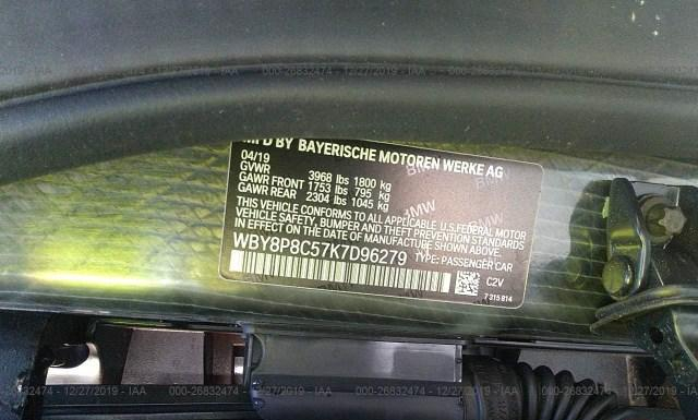 Photo 8 VIN: WBY8P8C57K7D96279 - BMW I3 