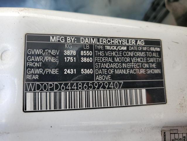 Photo 12 VIN: WD0PD644865929407 - DODGE SPRINTER 