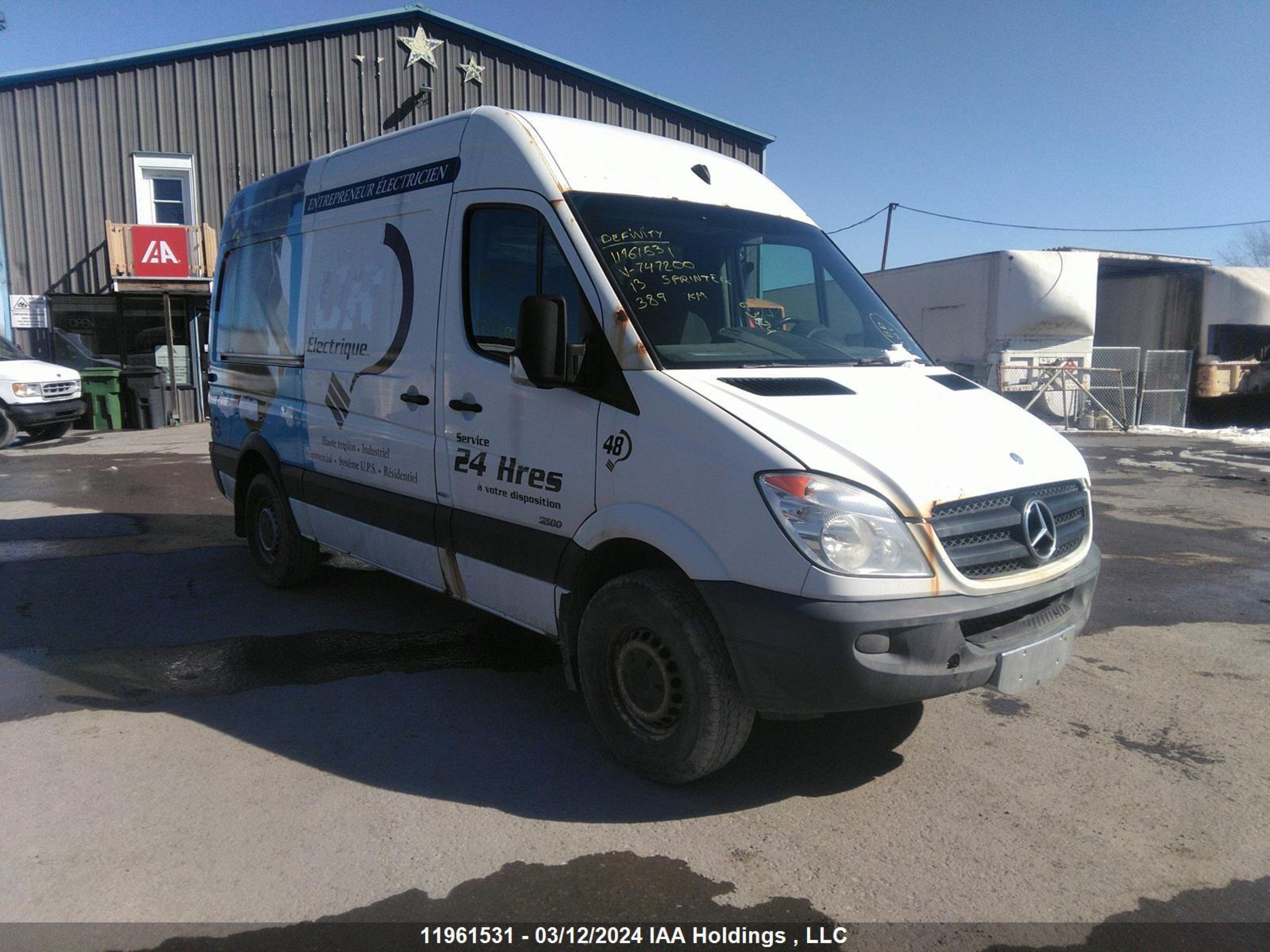 Photo 0 VIN: WD3BE7CCXD5747200 - MERCEDES-BENZ SPRINTER 