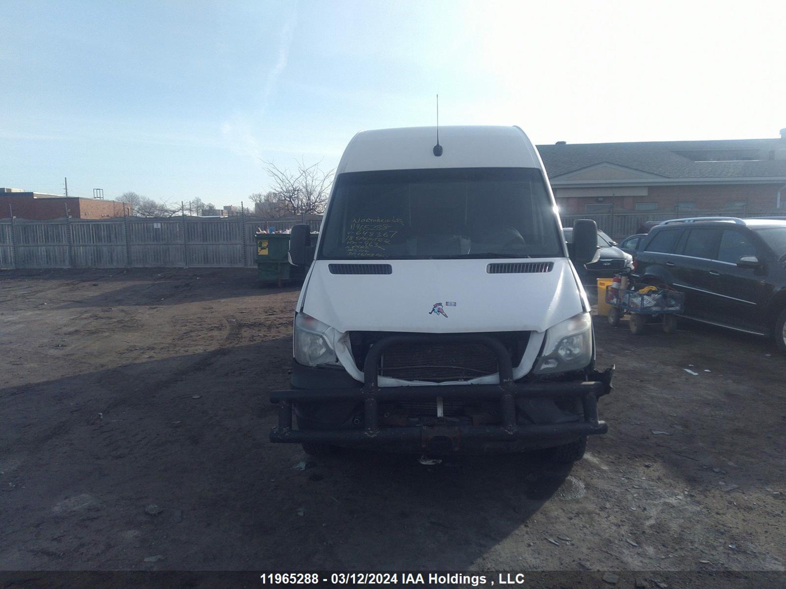 Photo 11 VIN: WD3BE8CD2JP648367 - MERCEDES-BENZ SPRINTER 