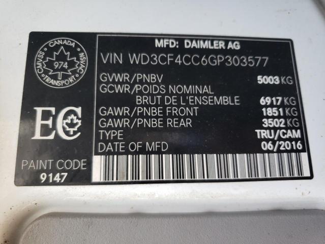 Photo 9 VIN: WD3CF4CC6GP303577 - MERCEDES-BENZ SPRINTER 3 