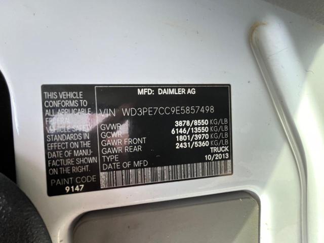 Photo 9 VIN: WD3PE7CC9E5857498 - MERCEDES-BENZ SPRINTER 2 