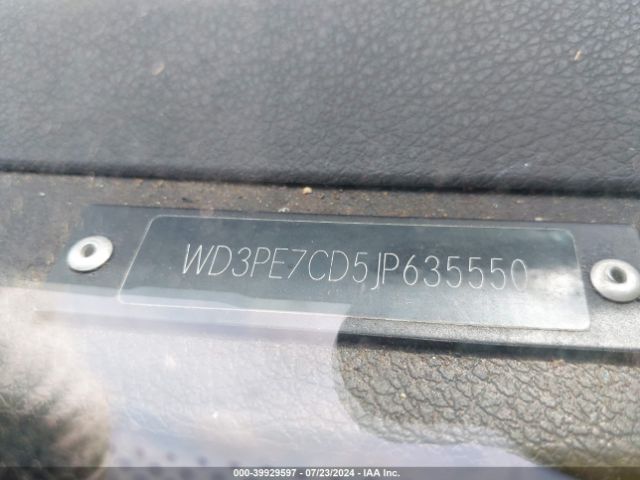 Photo 8 VIN: WD3PE7CD5JP635550 - MERCEDES-BENZ SPRINTER 