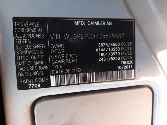 Photo 13 VIN: WD3PE7CD7C5629537 - MERCEDES-BENZ SPRINTER 2 