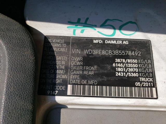 Photo 9 VIN: WD3PE8CB3B5578492 - MERCEDES-BENZ SPRINTER 2 