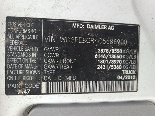 Photo 9 VIN: WD3PE8CB4C5686900 - MERCEDES-BENZ SPRINTER 2 