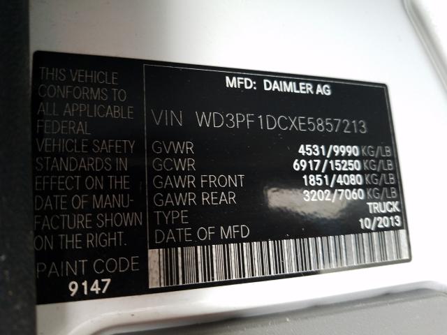 Photo 9 VIN: WD3PF1DCXE5857213 - MERCEDES-BENZ SPRINTER 3 