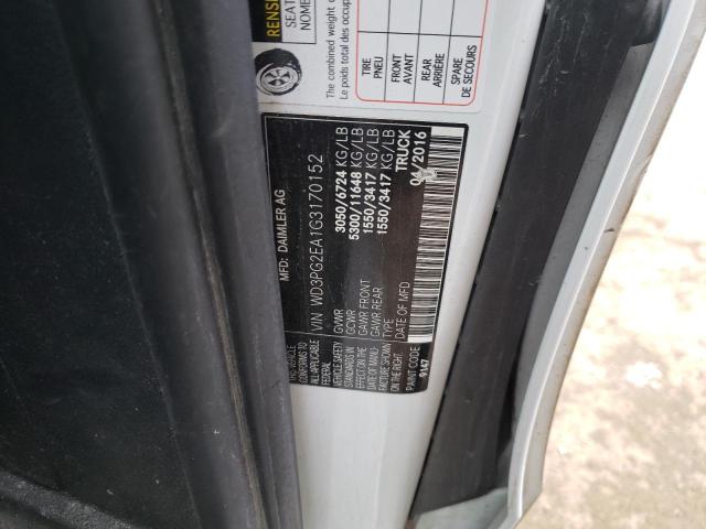 Photo 9 VIN: WD3PG2EA1G3170152 - MERCEDES-BENZ METRIS 