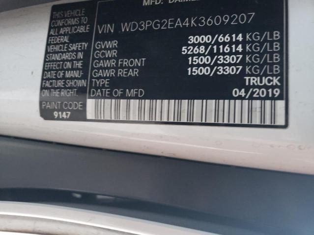 Photo 12 VIN: WD3PG2EA4K3609207 - MERCEDES-BENZ METRIS 