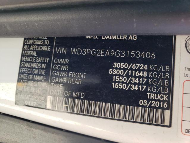 Photo 9 VIN: WD3PG2EA9G3153406 - MERCEDES-BENZ METRIS 