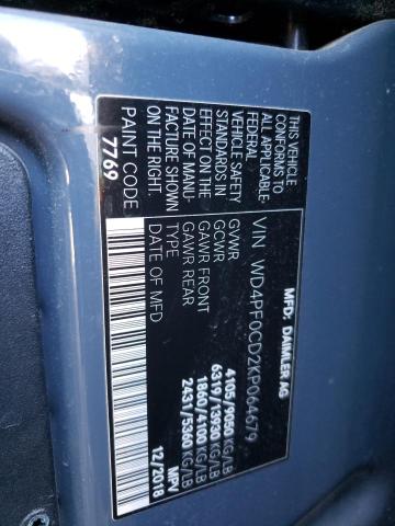 Photo 13 VIN: WD4PF0CD2KP064679 - MERCEDES-BENZ SPRINTER 