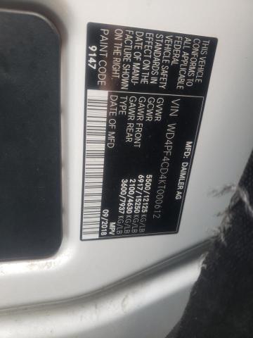 Photo 11 VIN: WD4PF4CD4KT000612 - MERCEDES-BENZ SPRINTER 3 