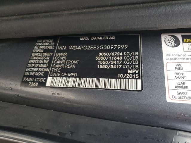 Photo 13 VIN: WD4PG2EE2G3097999 - MERCEDES-BENZ METRIS 