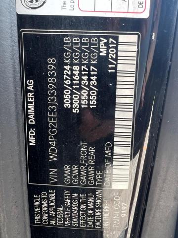 Photo 9 VIN: WD4PG2EE3J3398398 - MERCEDES-BENZ METRIS 