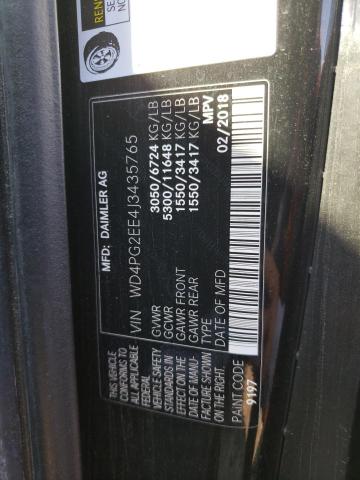 Photo 12 VIN: WD4PG2EE4J3435765 - MERCEDES-BENZ METRIS 