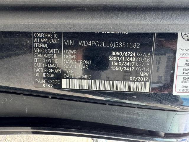 Photo 9 VIN: WD4PG2EE6H3305965 - MERCEDES-BENZ METRIS 