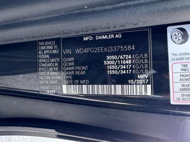 Photo 9 VIN: WD4PG2EE6J3375584 - MERCEDES-BENZ METRIS 