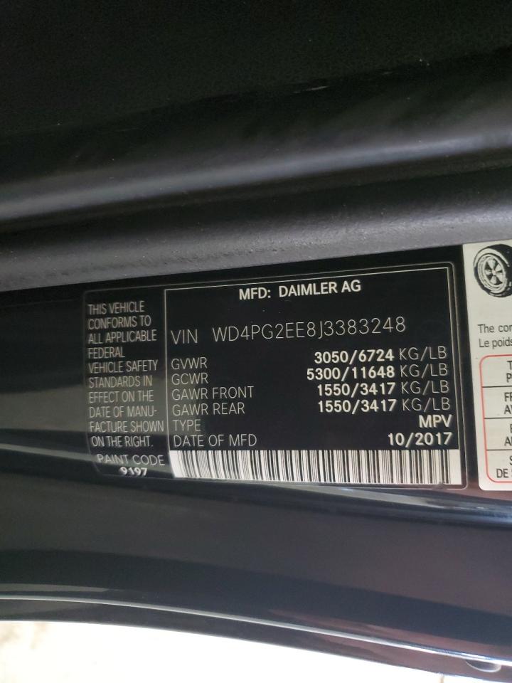 Photo 12 VIN: WD4PG2EE8J3383248 - MERCEDES-BENZ METRIS 