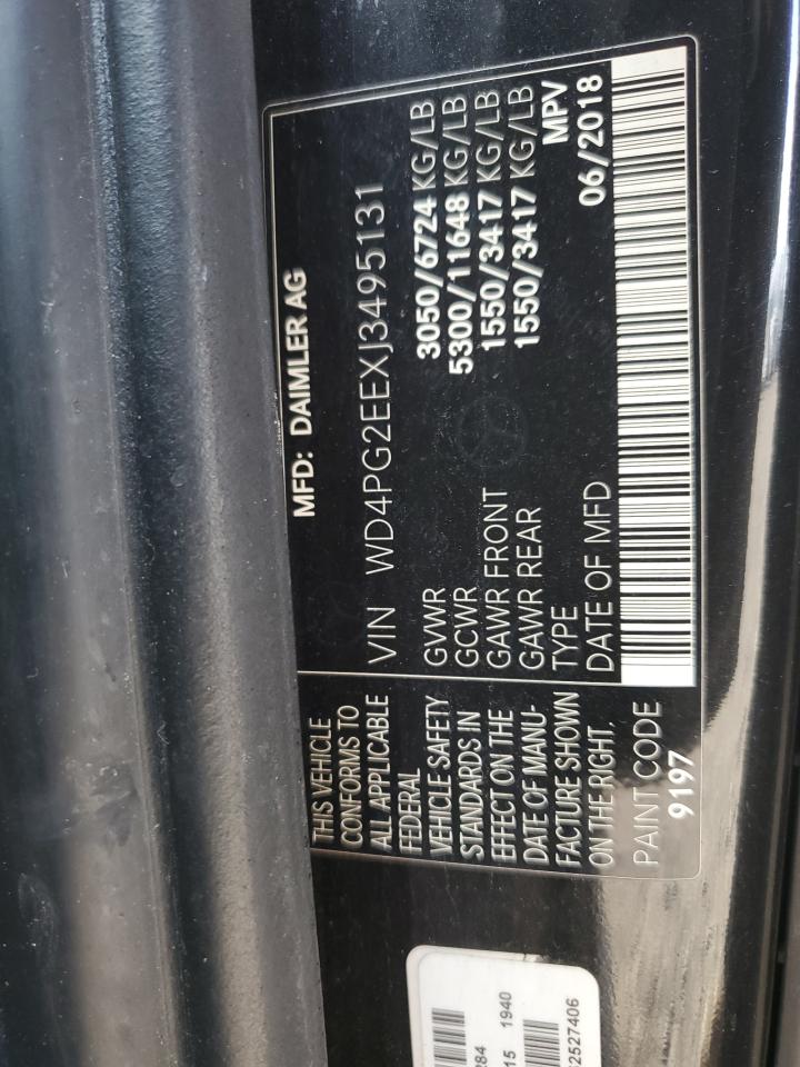 Photo 12 VIN: WD4PG2EEXJ3495131 - MERCEDES-BENZ METRIS 