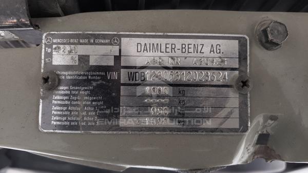 Photo 2 VIN: WDB12305312028624 - MERCEDES-BENZ CE 280 