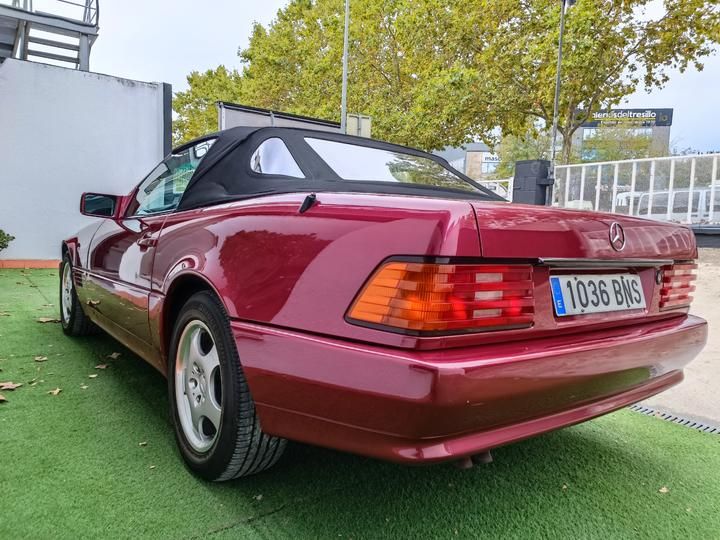 Photo 4 VIN: WDB1290631F118770 - MERCEDES-BENZ SL 320 CONVERTIBLE 