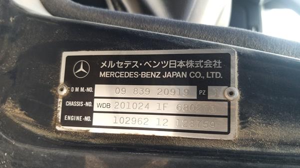 Photo 1 VIN: WDB2010241F680273 - MERCEDES-BENZ 190 E 