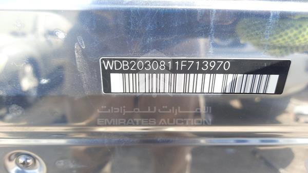 Photo 1 VIN: WDB2030811F713970 - MERCEDES-BENZ C 240 